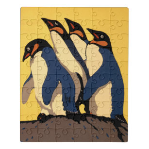 Poster For Subway Transportation To The London Zoo Jigsaw Puzzle
