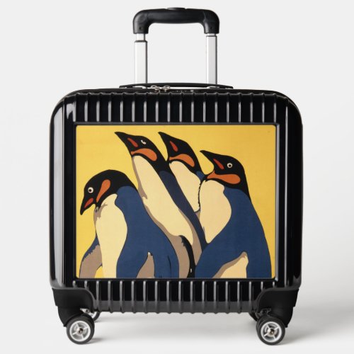 Poster For Subway Transportation To The London Zoo Luggage