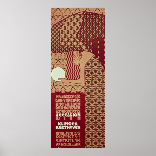 Poster for the 14th Exhibition of Vienna (Front)