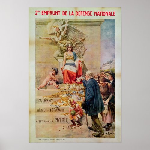 Poster for the Second Loan for National Defence