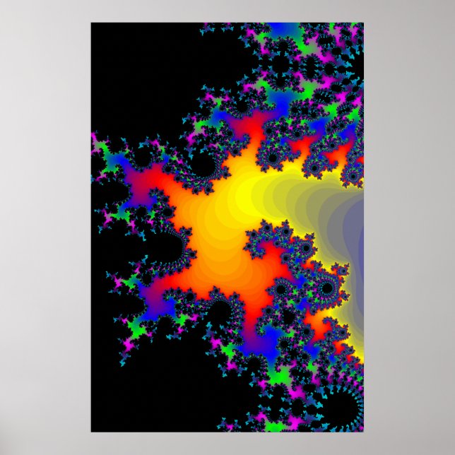 Poster: Fractal's Edge Poster (Front)