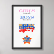 Poster Framed or Not