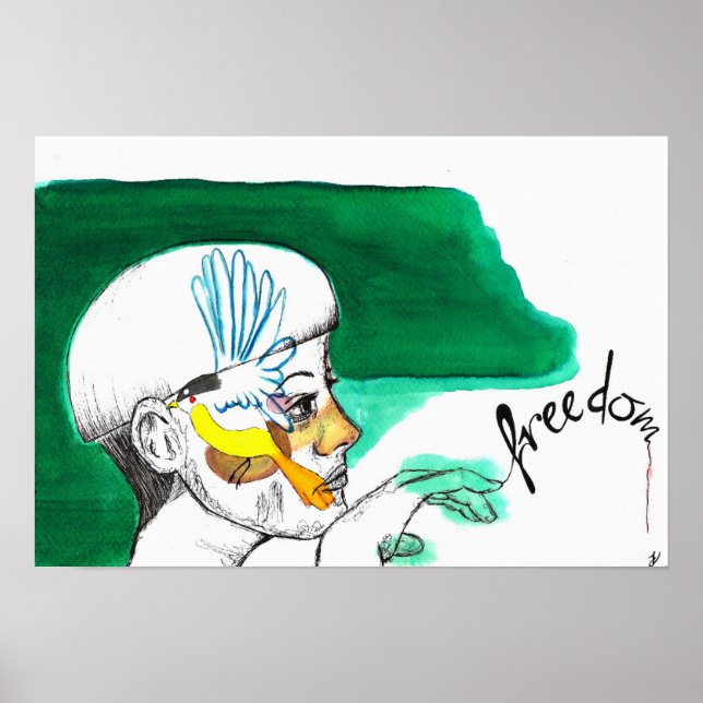 Poster "Freedom" (Front)