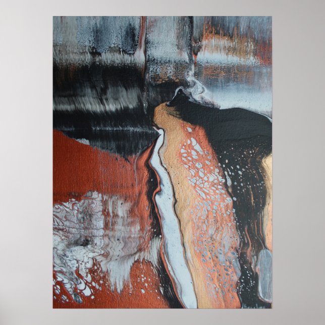 Poster from a painting by Valérie Bosche (Front)