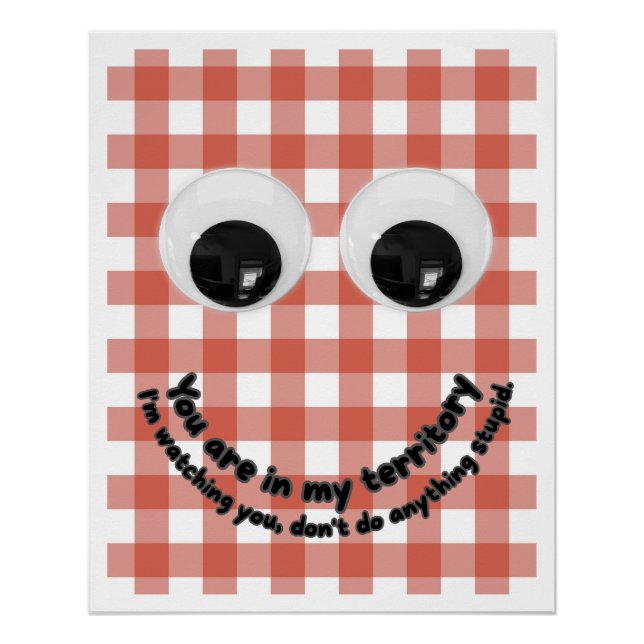 Poster Funny Relationship Quote Sarcastic Cute (Front)