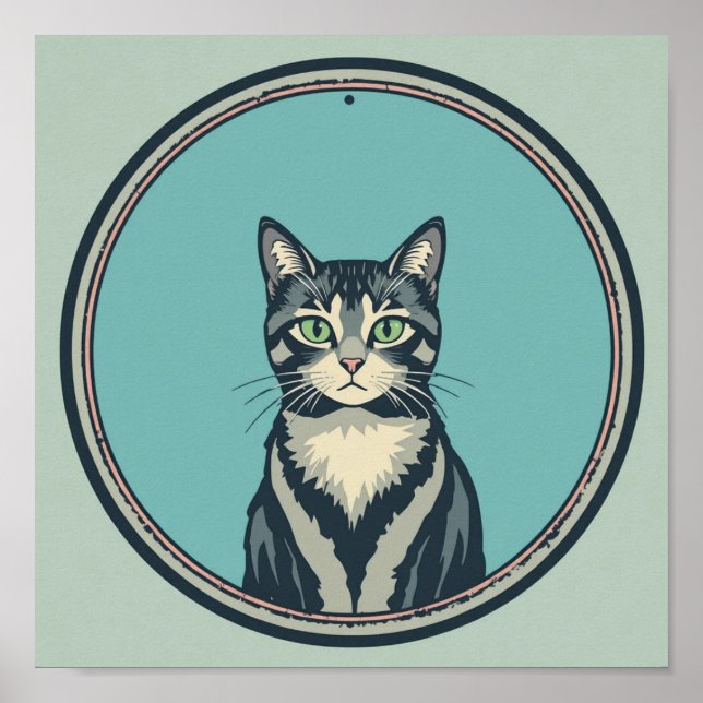 Poster gato  (Front)