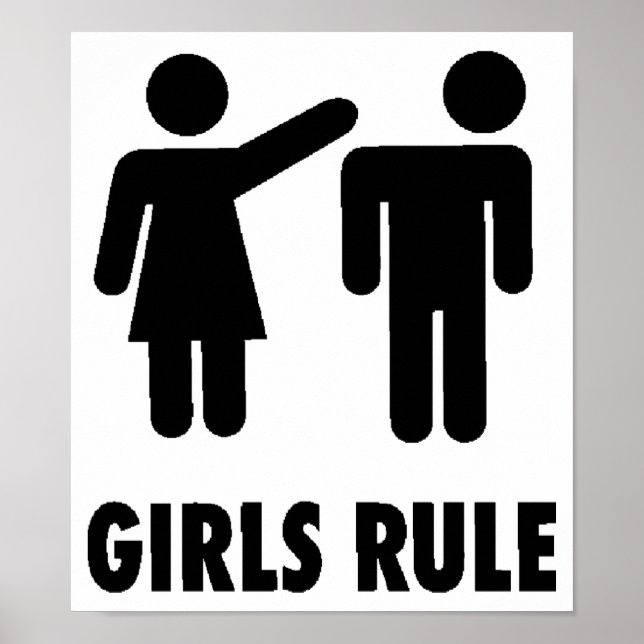 Poster Girls Rule (Front)