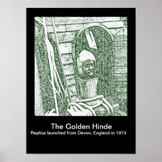 Poster - Golden Hinde Capstan
