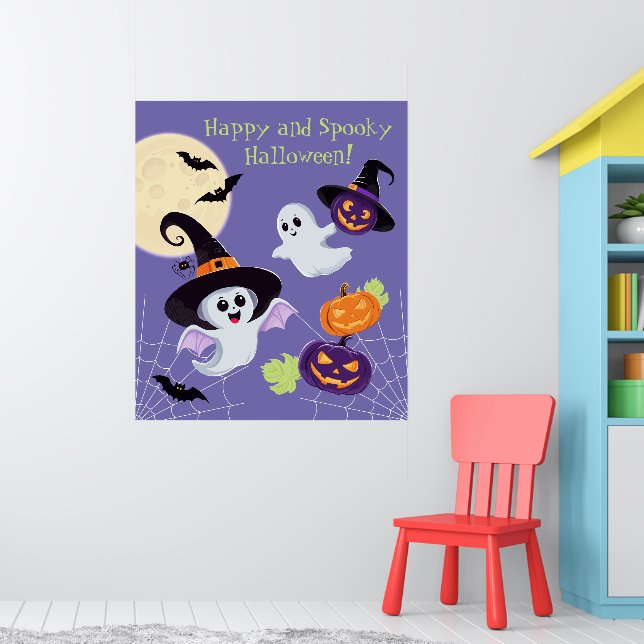 Poster "Happy and spooky Halloween!" (Nursery 1)