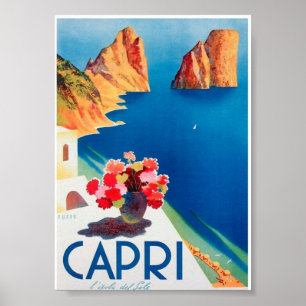 Poster - Holiday Destinations Capri