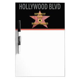 Poster Hollywood Blvd. Message Board