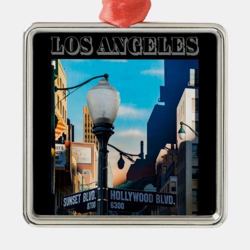 Poster Hollywood Blvd Ornament