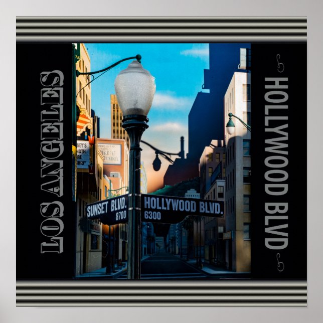 Poster Hollywood Blvd. Poster (Front)