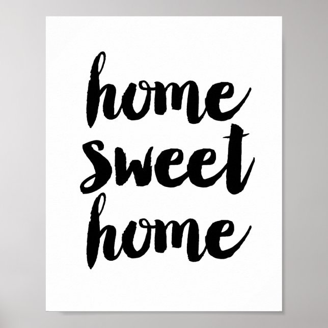 Poster Home Sweet Home (Front)