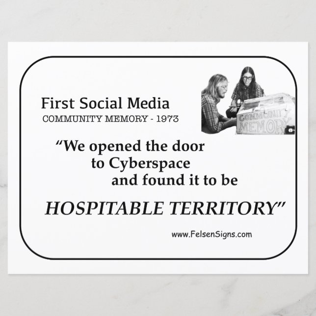 Poster - Hospitable Territory (Front)