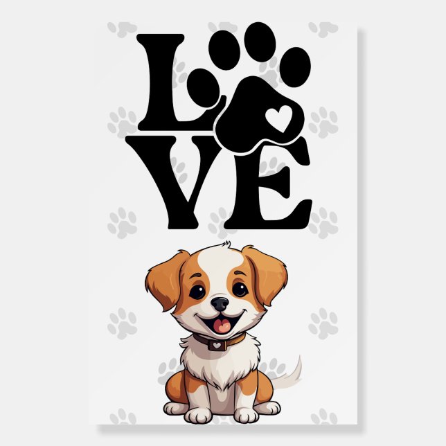 Poster I Love Dogs (Front)