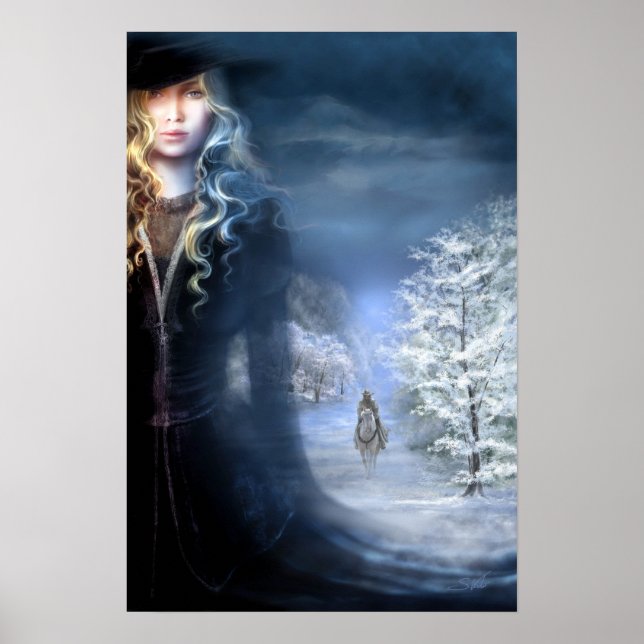 Poster ilustración "Fugitiva"  Sonia Verdu (Front)