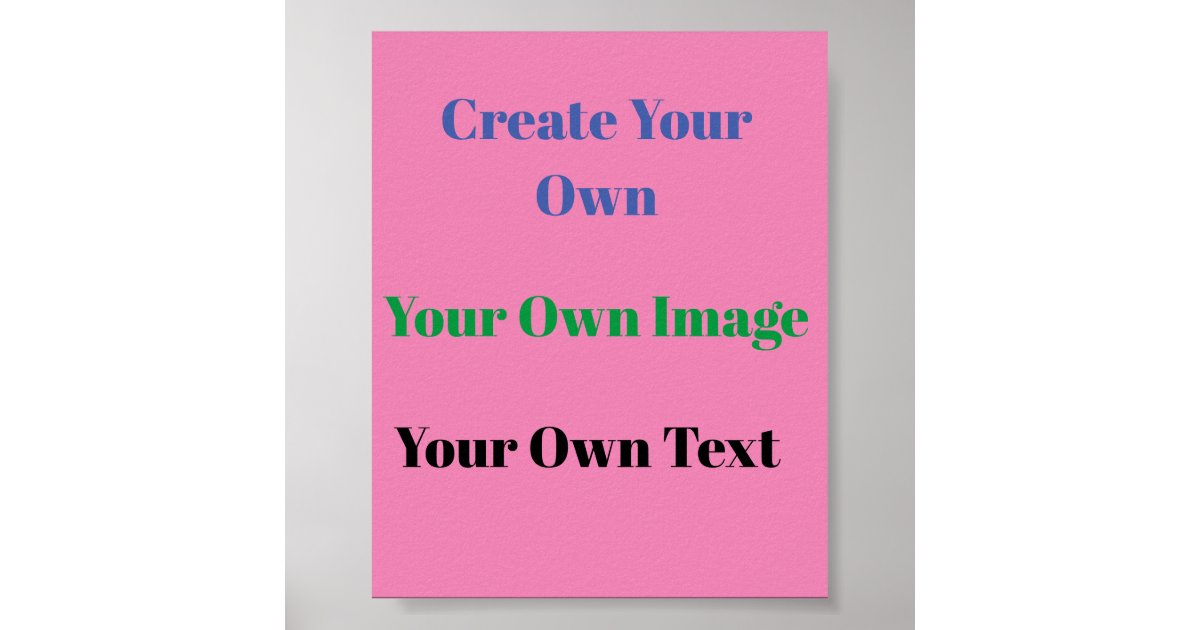 Poster Instant Download Template Zazzle