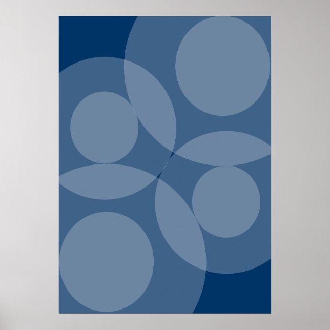 Poster - Intersecting circles (Front)