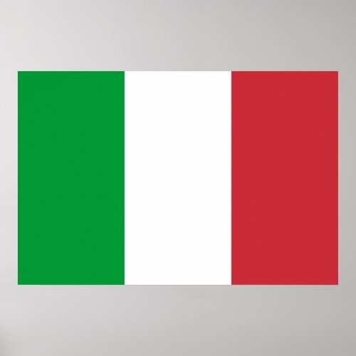 Poster Italy flag Poster