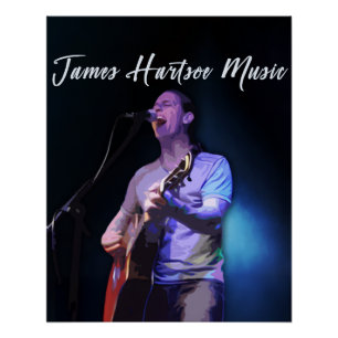 Poster - James Hartsoe Music singing