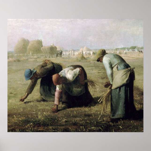 Poster Jean-François Millet - Gleaners 18 (Front)