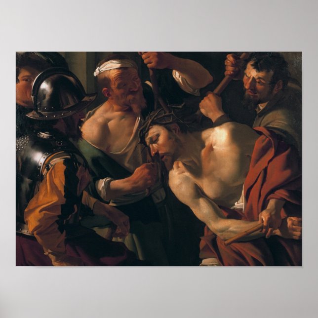 Poster Jesus Christ w. the Crown of Thorns (Front)