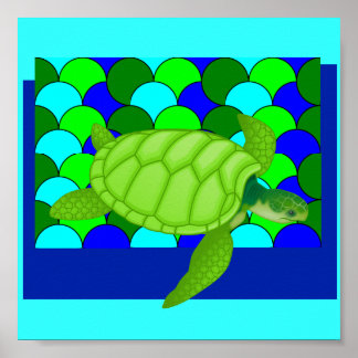 Poster-Just for Kids-See Turtle Poster