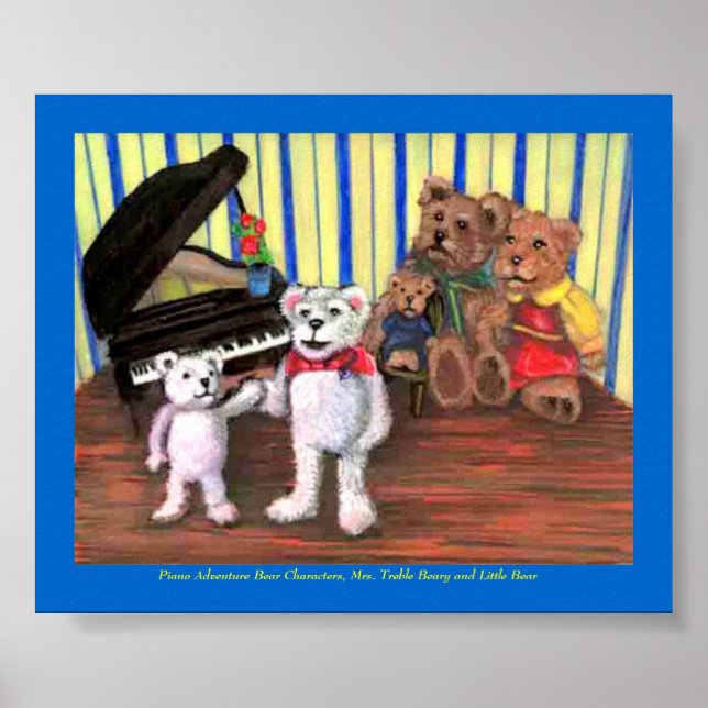 Poster, Little Bear's First Piano Lesson Poster (Front)