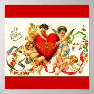Poster-Love Art-Vintage Valentine 11 Poster