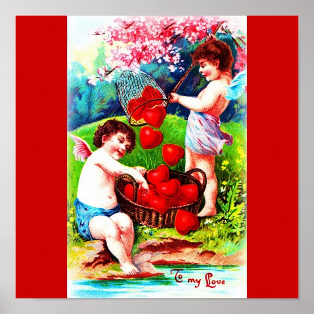 Poster-Love Art-Vintage Valentine 13 Poster (Front)