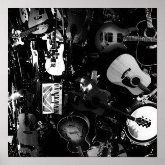 Poster-Love the Arts-Guitars Poster