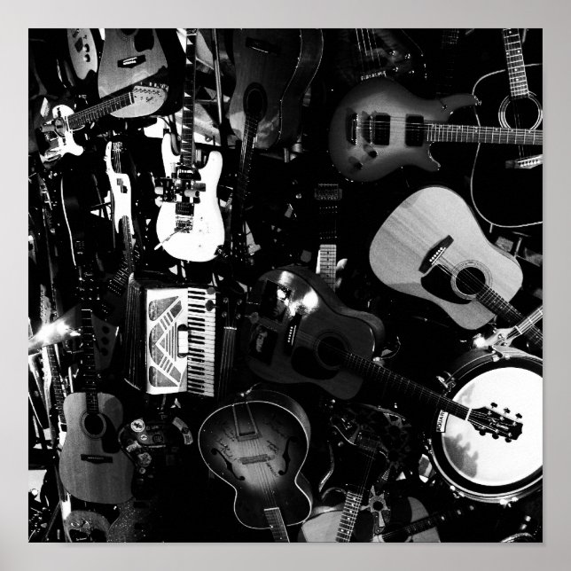 Poster-Love the Arts-Guitars Poster (Front)