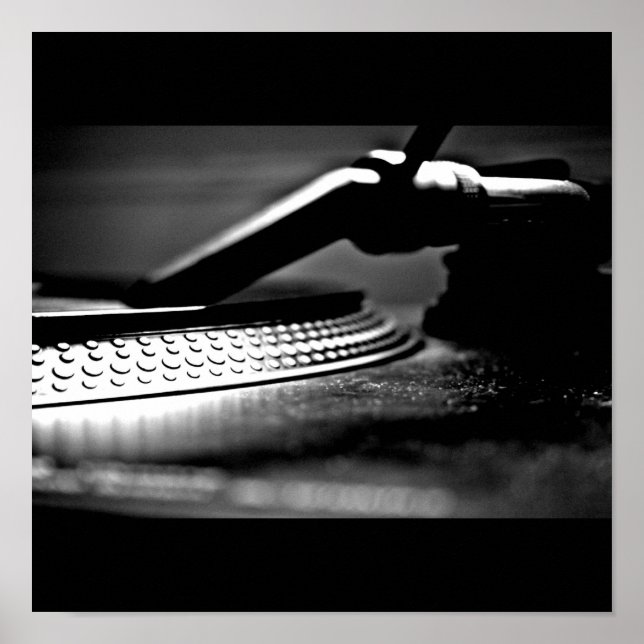 Poster-Love the Arts-Record Player Poster (Front)