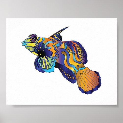 Poster _ Mandarin Fish