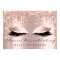 Maquillaje Cejas Pestañas Marrones Rosa Brillante 