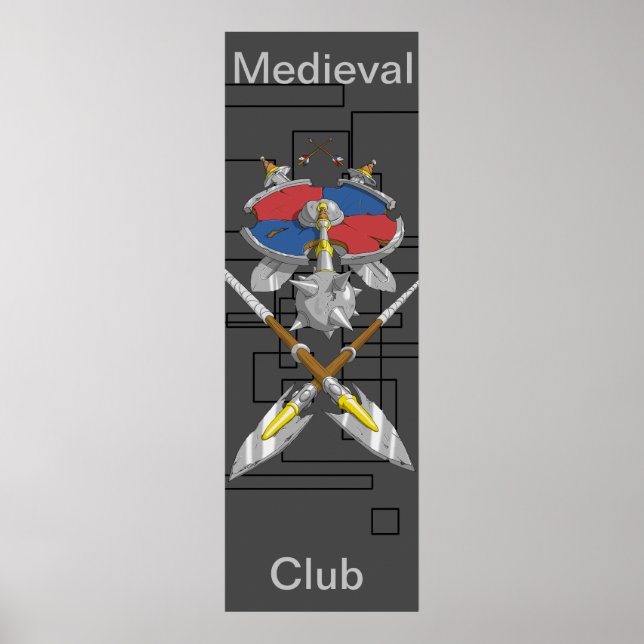 poster medieval club (Front)