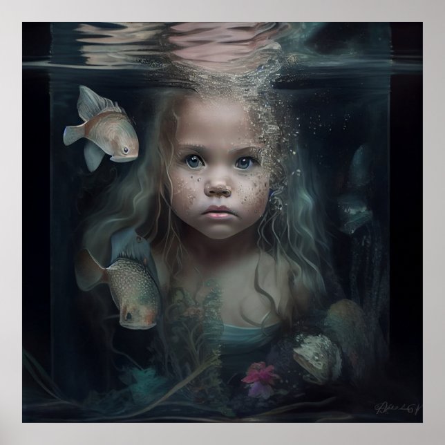 Poster mermaid (Front)