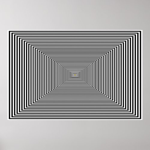 Poster _ Mild optical illusion