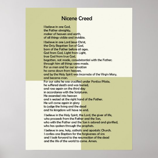 Nicene Creed Prayer Mini Book