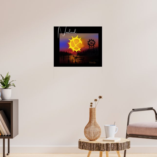 Poster Norrlands kväll (Living Room 3)