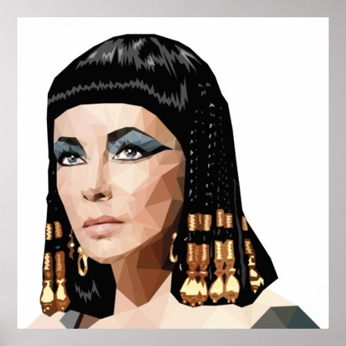 Poster of Cleopatra Egyptian Queen
