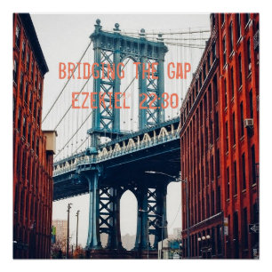 Poster of George Washington Bridge NYC