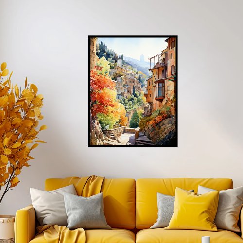 Poster of Italy Tuscany Print