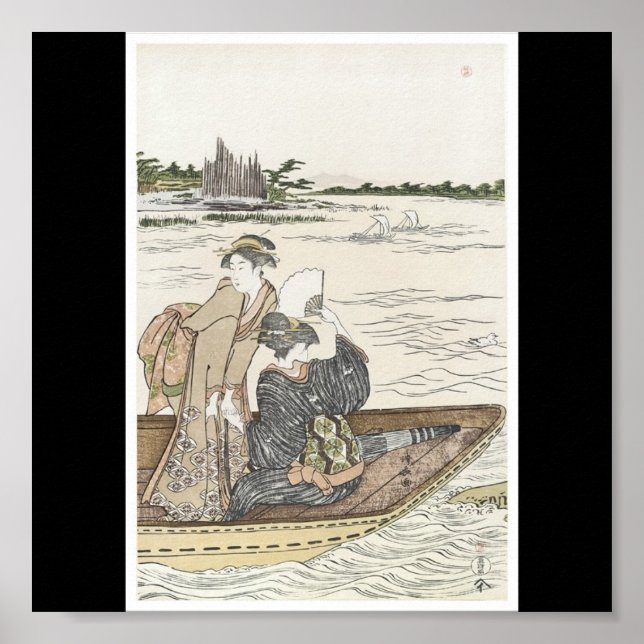 Poster of Japanese Painting c. 1780's (Front)