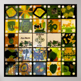 Poster of Mrs. Hesse's Class Art Project