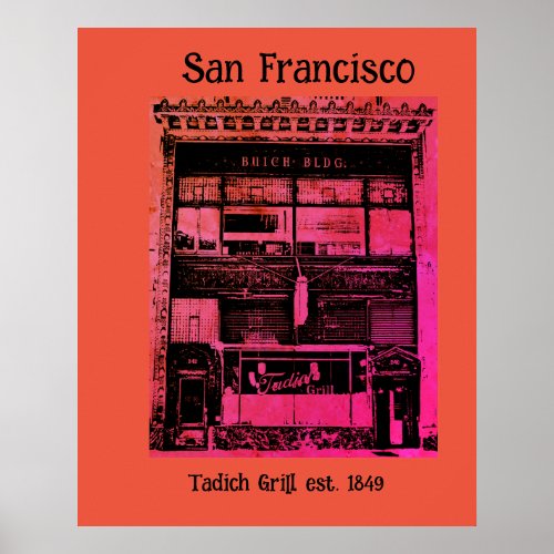 Poster of Tadich Grill  San Francisco CA