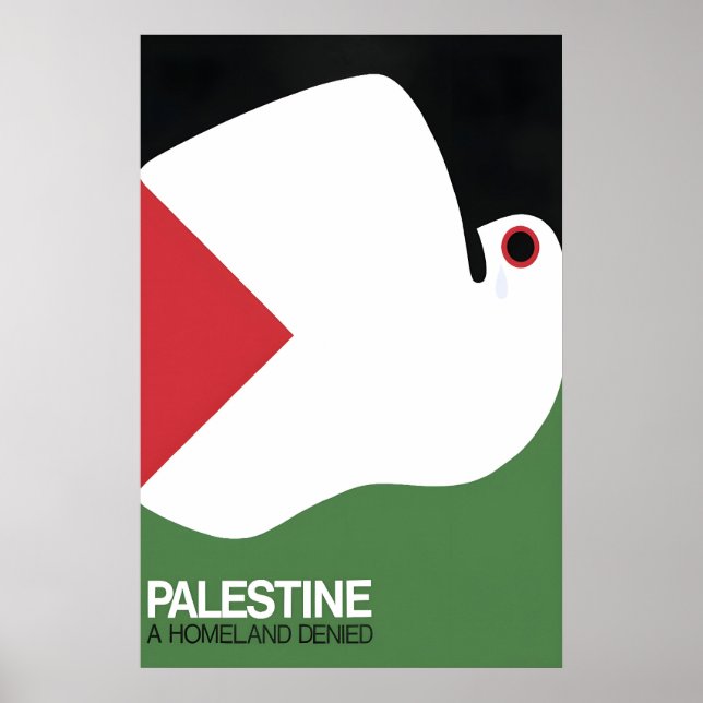 Poster Palestine - a homeland denied (Front)
