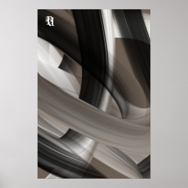 Poster Paper Print Abstract Terra’s Tender Whisper (Front)