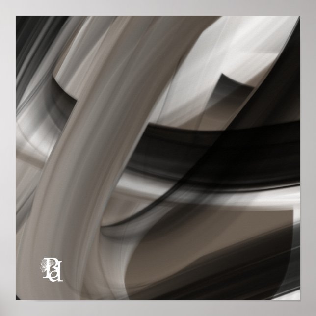 Poster Paper Print Abstract Terra’s Tender Whisper (Front)